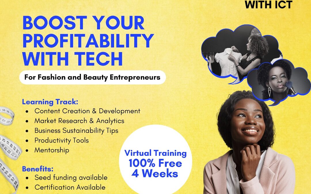 Empowering Female Entrepreneurs: SHE CAN with ICT by W.TEC