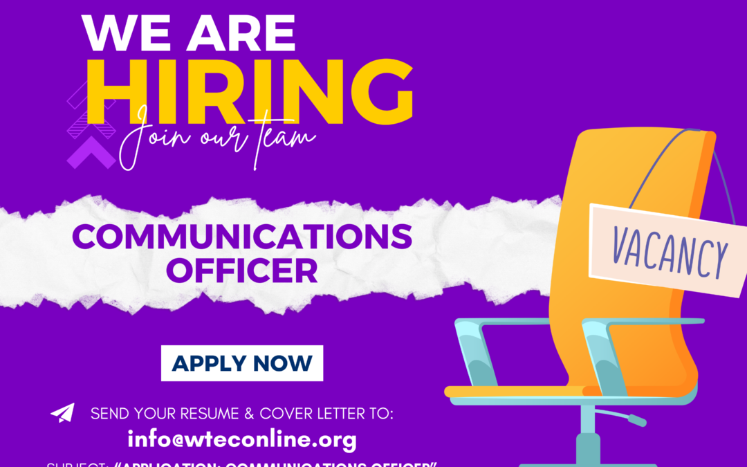 Exciting Opportunity: Join Our Team as a Communications Officer!