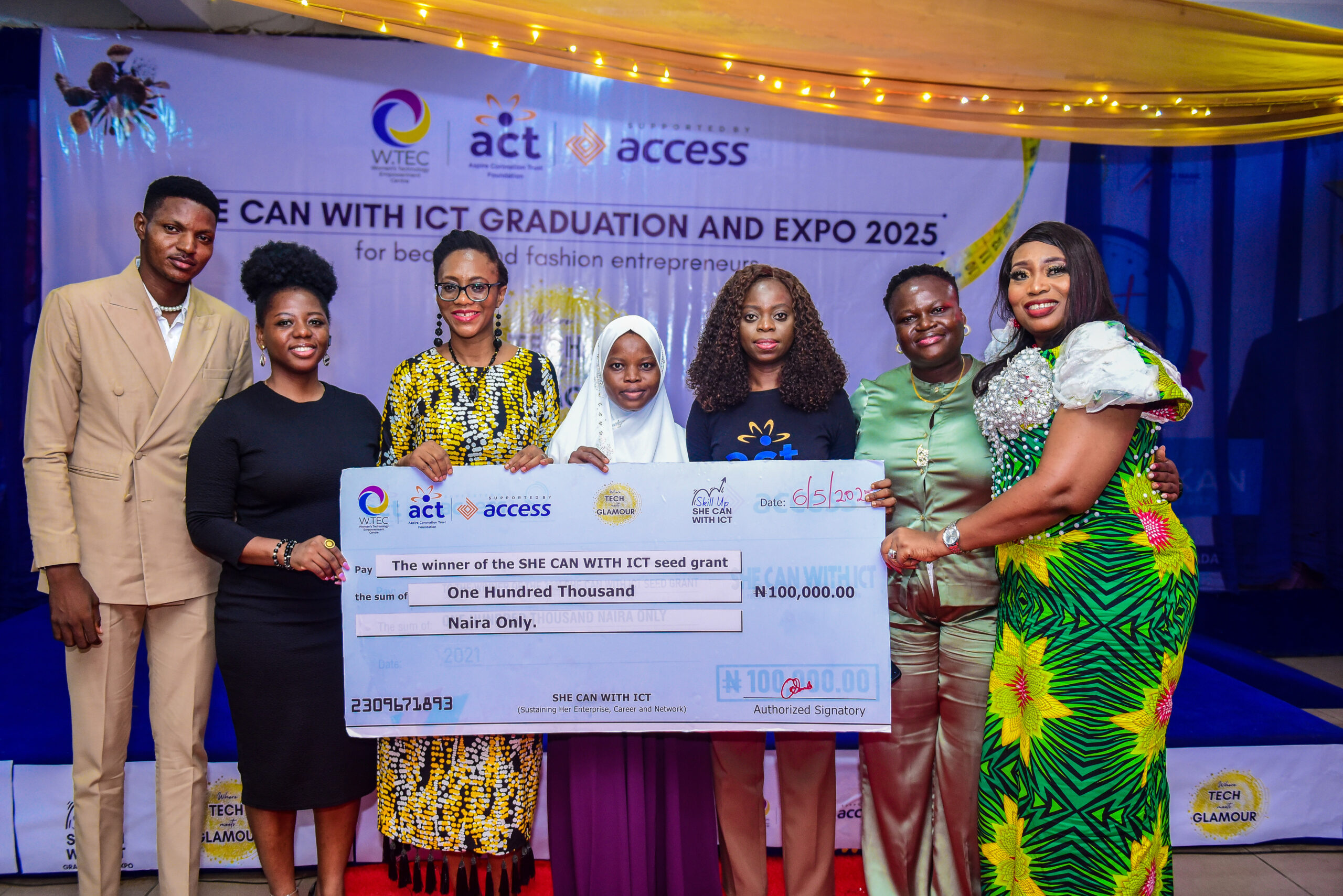 W.TEC Celebrates Graduation of Over 5,000 Women at “She Can with ICT” Grand Showcase in Lagos