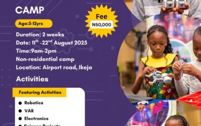 Early innovators 2025 tech summer camp for kids is here again!
