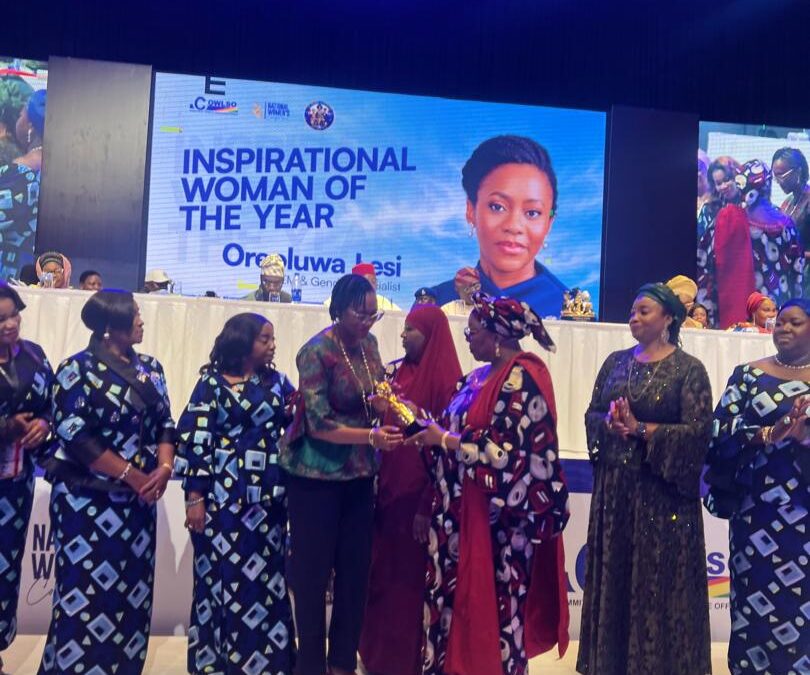 Celebrating Oreoluwa Lesi, Recipient of the Prestigious COWLSO Inspirational Woman of the Year Award!
